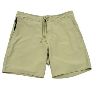 Ten Thousand Foundation Shorts Men's Medium 7" Green Unlined Performance Logo